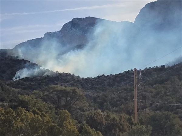 Pile burning resumes today on both the Spring Mountains National Recreation Area near Mt. Potosi, SW of Las Vegas, NV and in Dog Valley on the Carson Ranger District, W of Reno near Verdi, CA. Smoke may be visible.