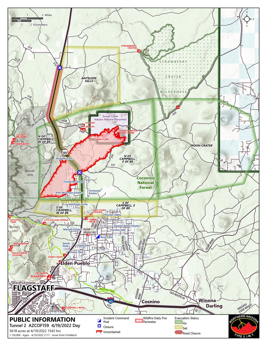 Tunnel Fire: new maps have been uploaded to this incident