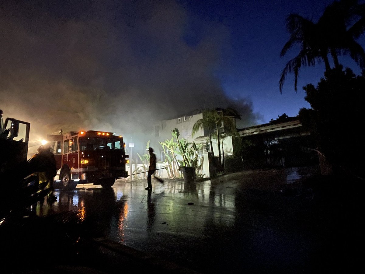 In less than two days, the CoastalFire has burned ~200 acres, destroying more than 20 homes in its path. Two firefighters were treated with  minor injuries, no one hurt otherwise. Heard from a man who lost his home. Lots of stuff needs to be replaced, but it is just stuff