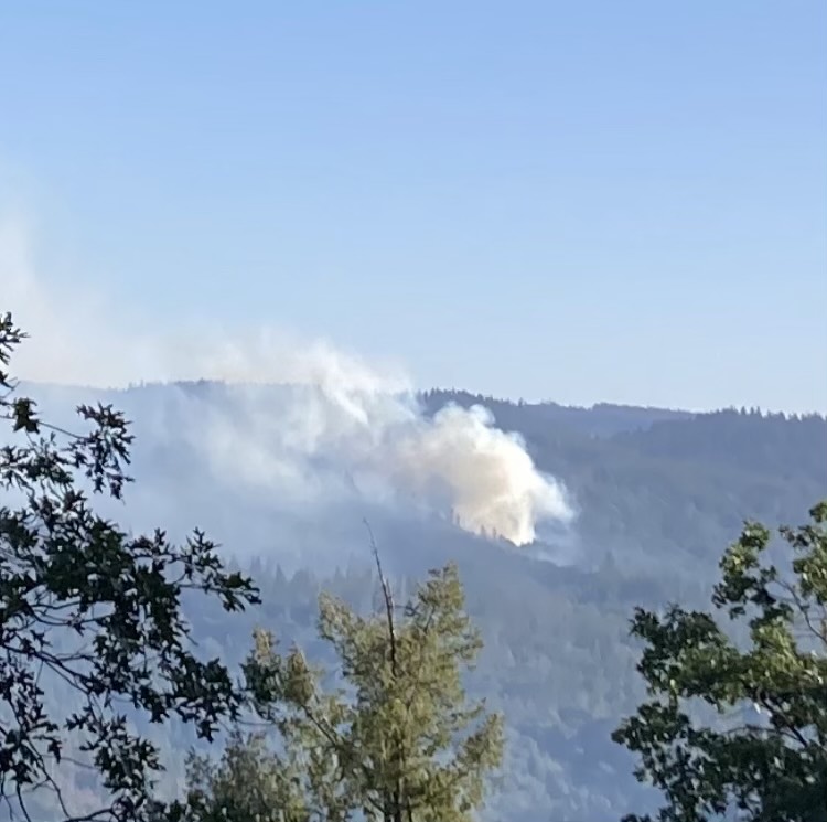 Camptonville School is being evacuated, students are to be picked up at the school