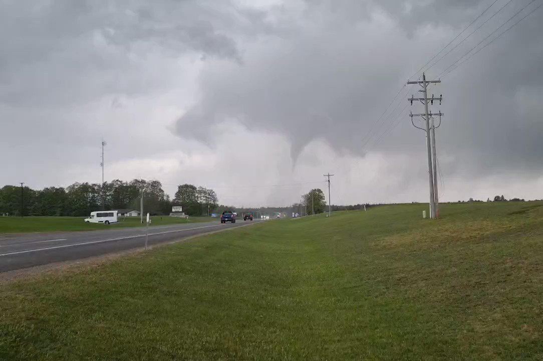 Tornado earlier Gaylord, MI.