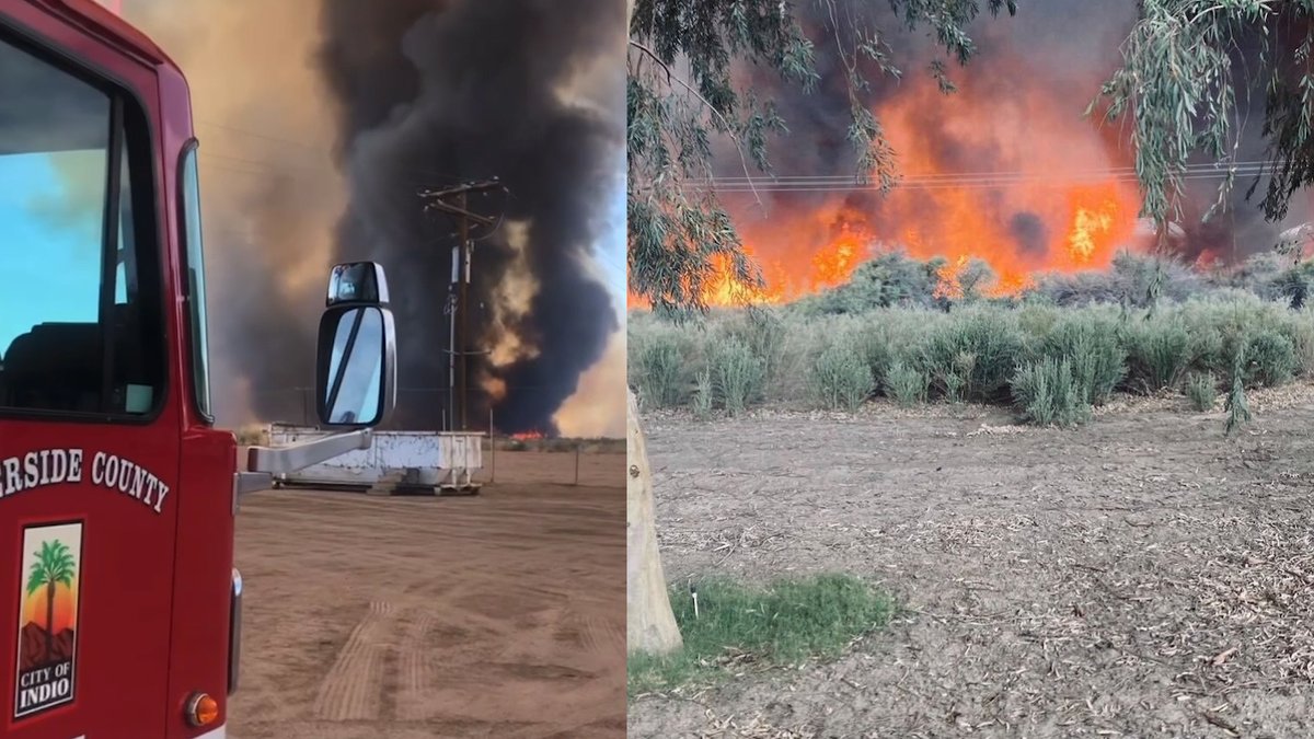 BLYTHE FIRE: The LostLakeFire burning in Blythe continues to grow. It's now at 400 acres with 0% containment
