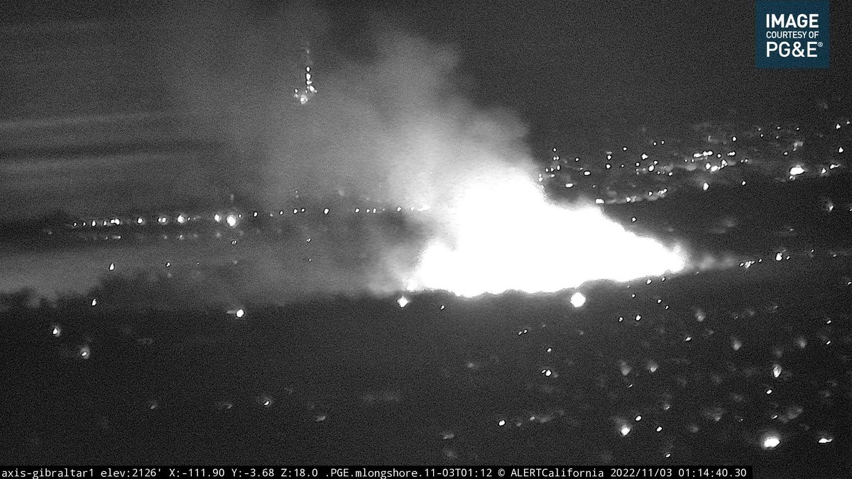 Goleta (Santa Barbara Co) - Last reported at an acre, burning in eucalyptus, moving towards More Ranch Rd where there is an evacuation warning. ~10 additional engines requested over the past 45 mins or so. Located at the end of Ward Drive