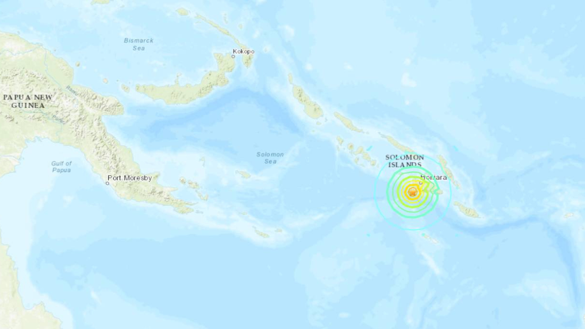 No California tsunami alert after magnitude 7.0 earthquake rocks Solomon Islands