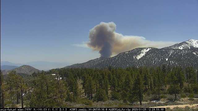 NobFire :  200 acres with 5 % containment, several agencies supporting the fight. Wildfire near Lytle Creek has unknown origin, not a threat to structures at this time