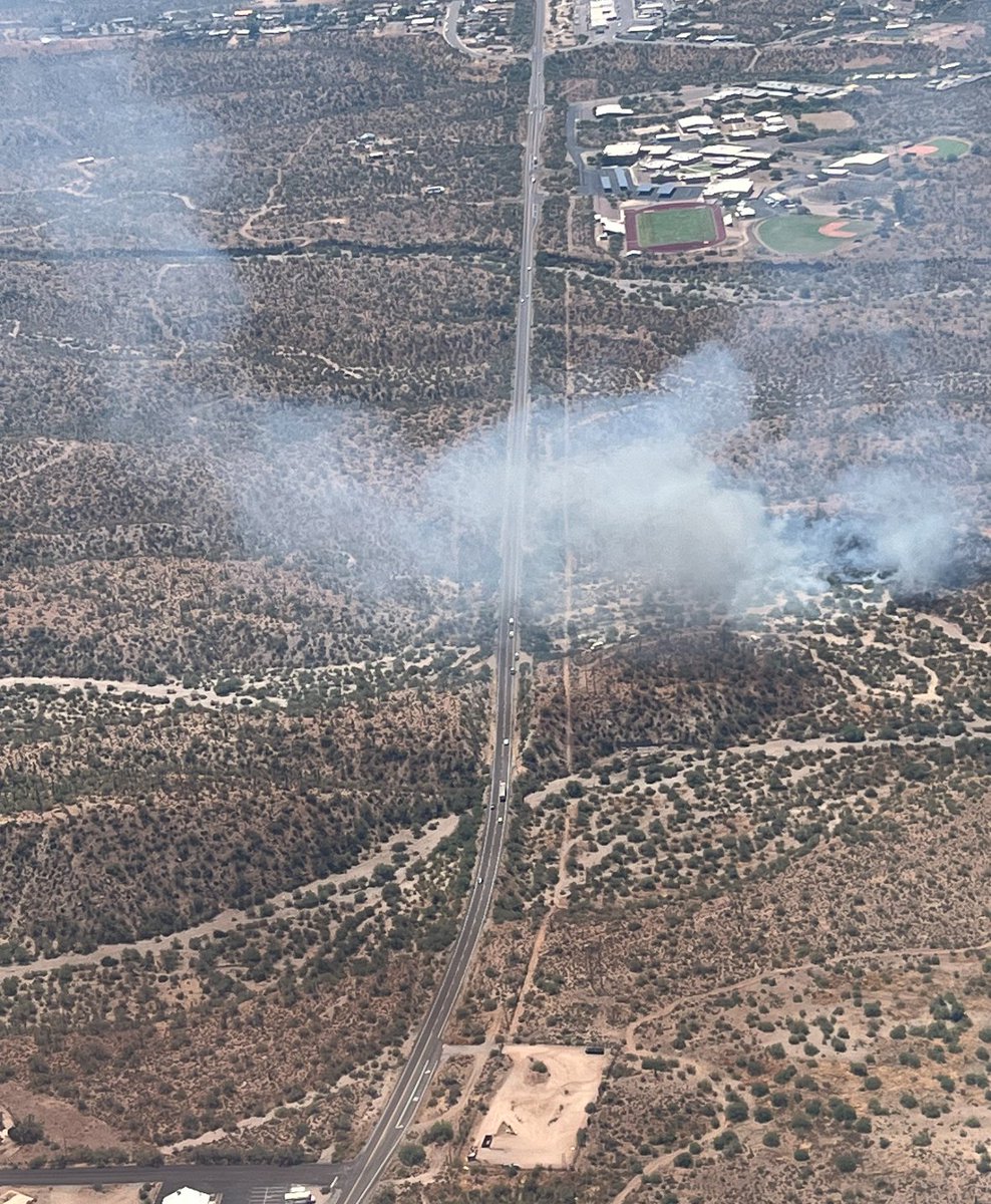 Road closed due to fire on SR-177 Southbound near N Old Ray Rd (MP 147). Closure is due to public and firefighter safety. Air tankers and  crews working near road. Fire at 51 acres. Add'l SEATs ordered to assist. Fire loc. approx. 1.4 mi.