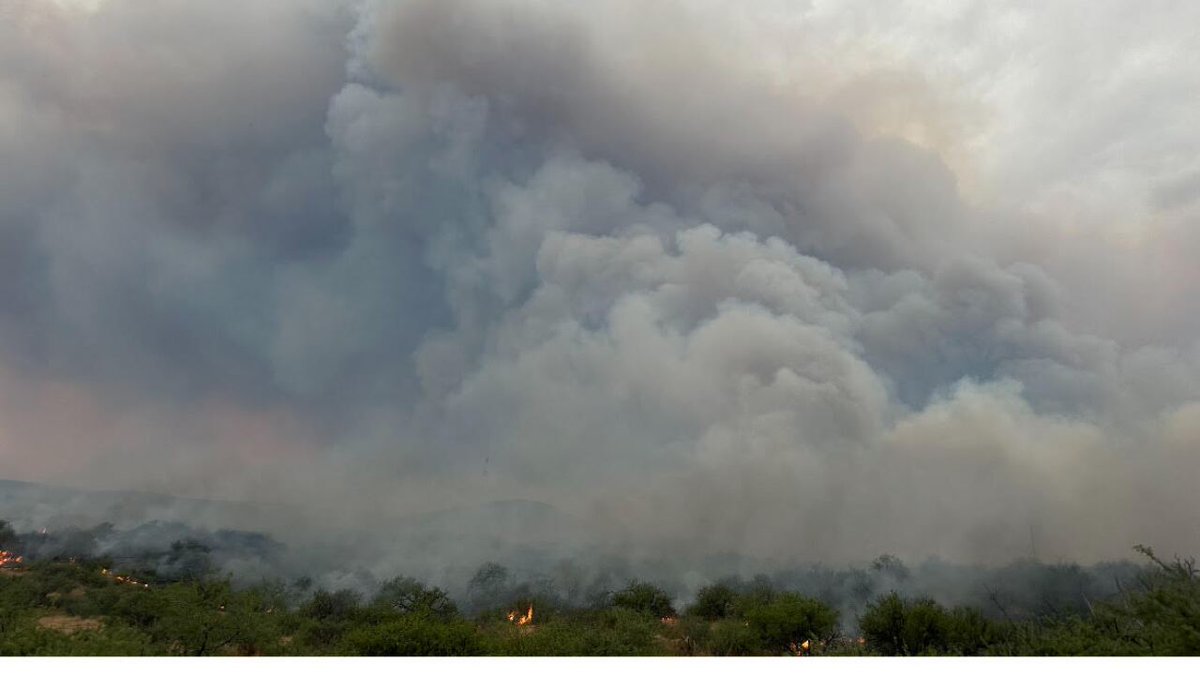 'Freeman Fire' burns 26,000 acres, prompts community evacuations near Oracle