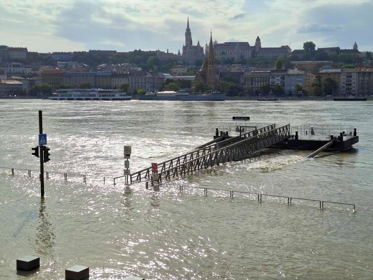 Inondations à Budapest