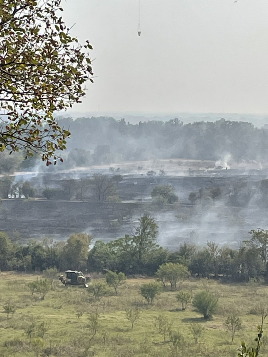 Approximate acreage on this fire is around 64 acres. At this time approximately 85% containment. Crews working on the ground, in brush trucks & in dozers to find and extinguish any remaining pockets of fire