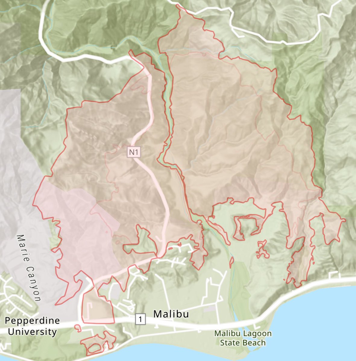 FranklinFire OES Intel 24 has Mapped the Fire at 1,674 Acres