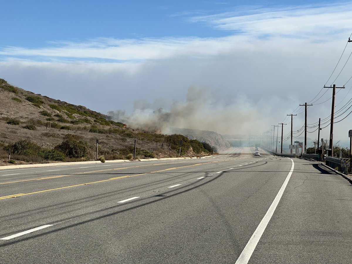 On PCH and Leo Carrillo. I drove by here 10 minutes ago and nothing