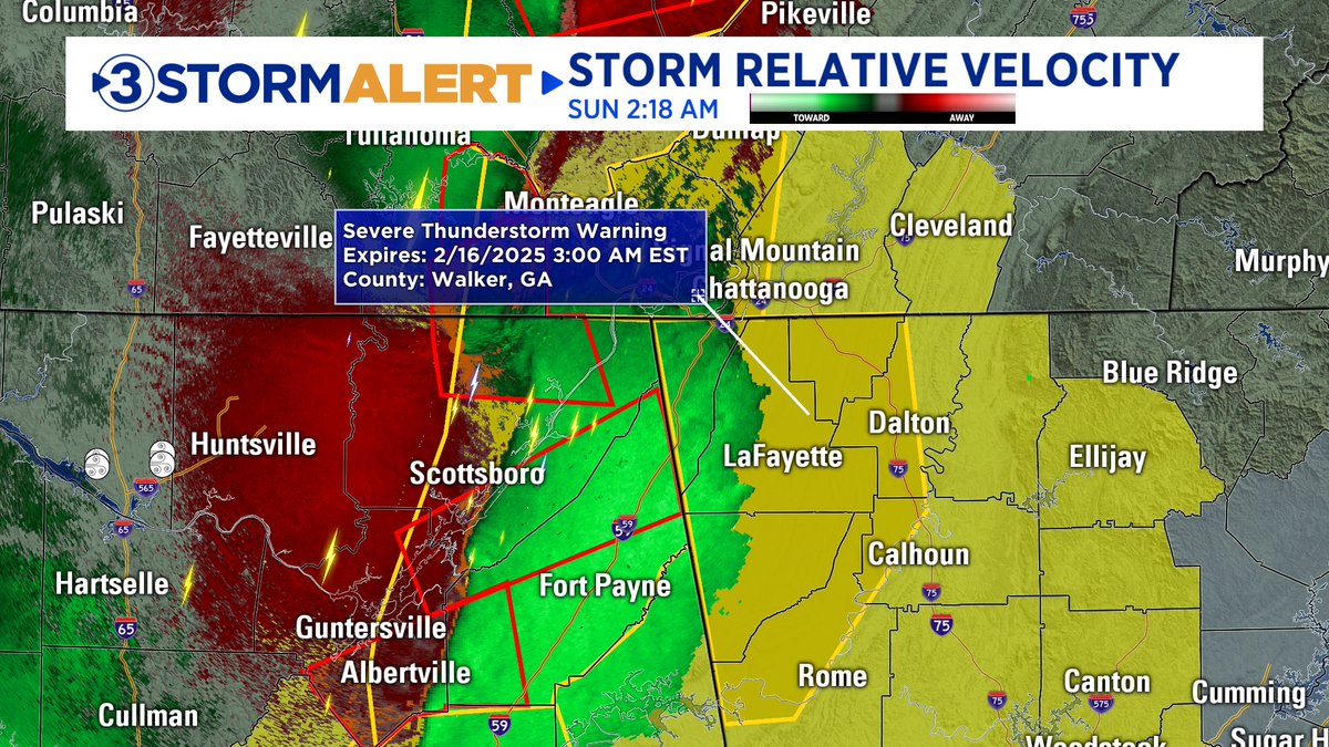 TORNADO S are in effect for portions of Jackson and Dekalb counties in AL. PREPARE YOUR SAFE SPACE NOW. Find a basement of the most interior, lowest part of your home with no windows