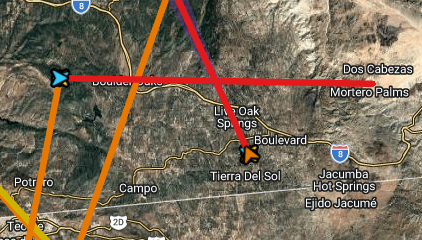 New start I-8 x/Old Hwy 80 Boulevard