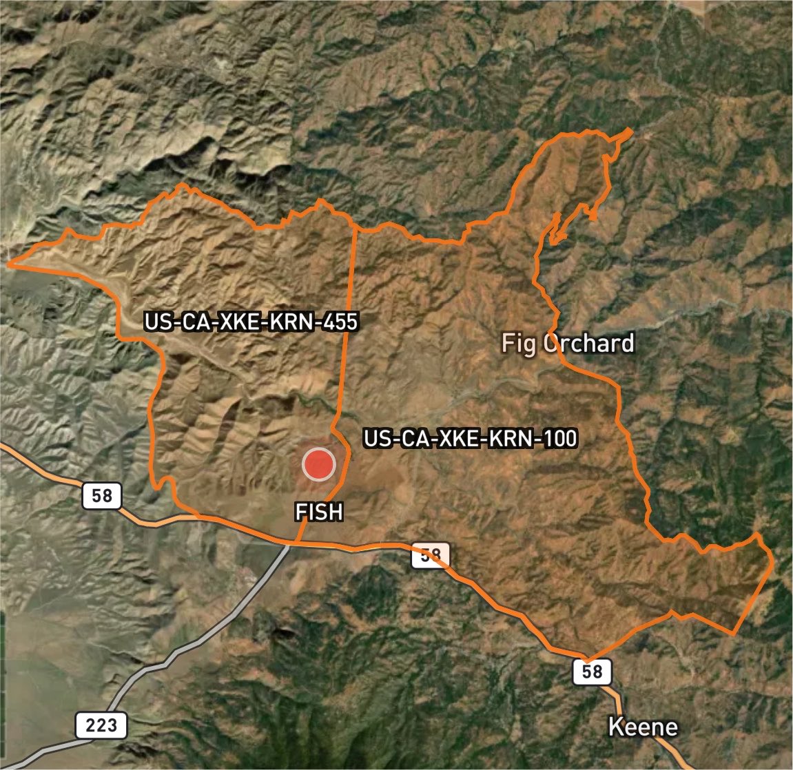 Current View of the FishFire, with the 3 Helicopters focusing on the Northeast/North Flank of the Fire. There'll most likely be aircraft on this in the morning as well.FishFire All Fixed Aircraft were Released earlier, there has been no Intel Flight on the Fire not sure when that is to be expected.