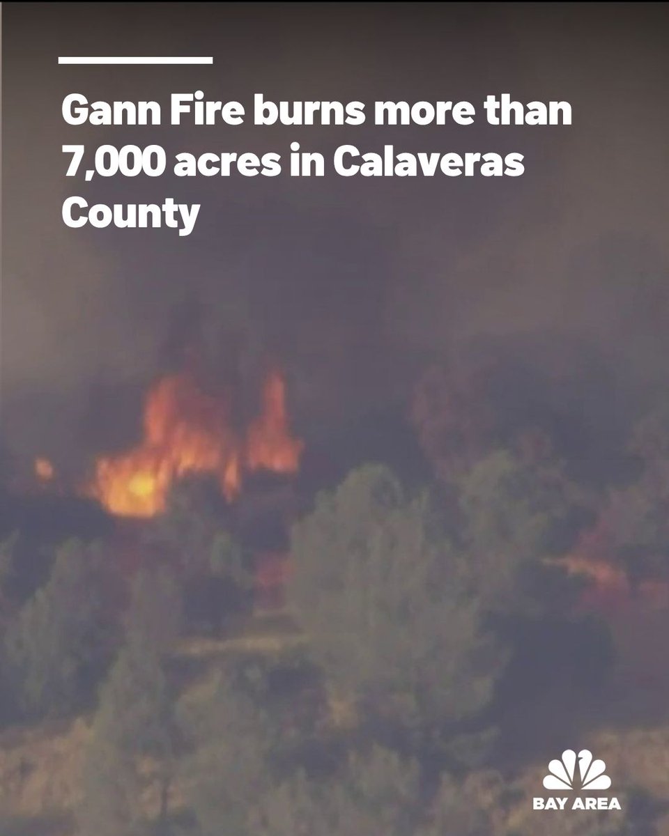 Mandatory evacuation orders and warnings remain in effect in Calaveras County as the Gann Fire continues to threaten homes east of Stockton