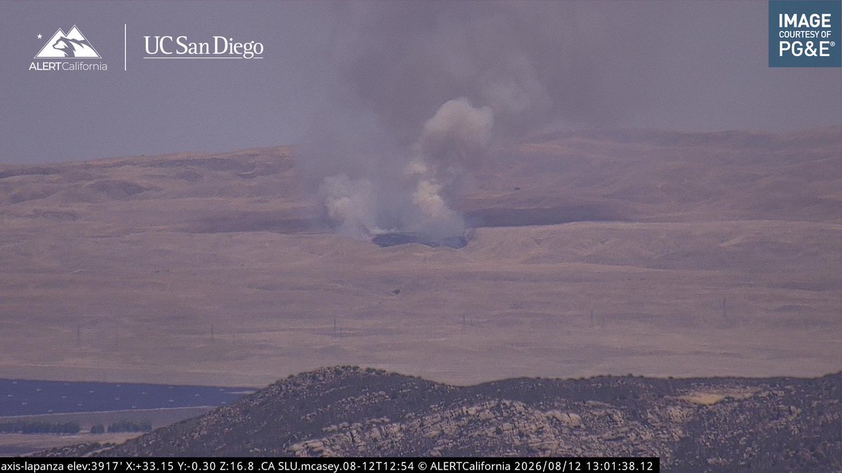 PlainsFire The Fire is 80 acres, Moderate Rate of Spread, Potential for 1,000 acres.New Brush Fire Highway 58/Soda Lake Road, San Luis Obispo County. Air Attack 340, Air Tankers 74, 75 is Assigned, with Two Additional S2 Air Tankers and Two (LATS) on Order. Incident Command - Requesting Two additional Dozers