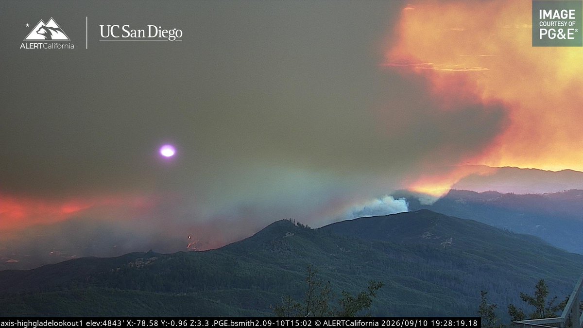 LucasFire OES Intel 24 has Mapped the Fire at 1,099 acres, Intel Flight shows the spot fire across White Rock Canyon Road. All Air Tankers have been Released for the Evening.